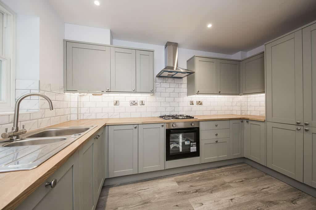 Kitchen of New build property in Heathfield East Sussex